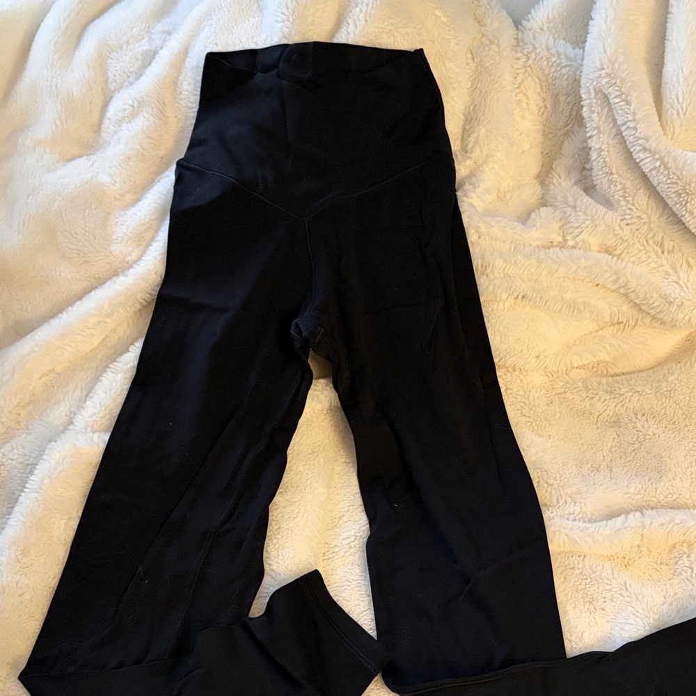 High-Waisted Black Leggings